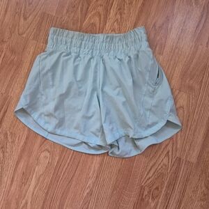 Lululemon Light Blue Shorts